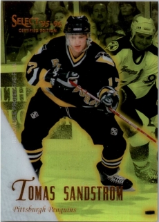 Hokejová karta Tomas Sandstrom Pinnacle Select 1995-96 Mirror Gold č. 107