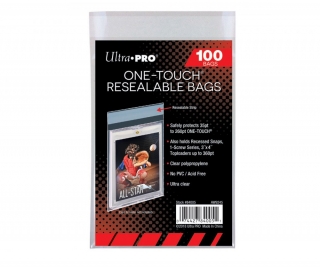 Ultra Pro obaly One Touch Resealable Bags 100ks
