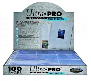Ultra Pro Fólie SILVER na 9 karet 100ks.