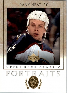 Hokejová karta Dany Heatley UD Classic 2002-03 Portraits č. 4