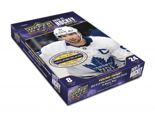 Box hokejových karet UD 2020-21 UD Series 2 Hobby Box