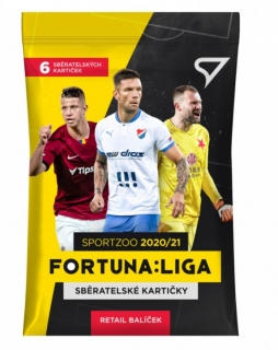 Balíček fotbalových karet Fortuna:Liga 2020-21 Retail