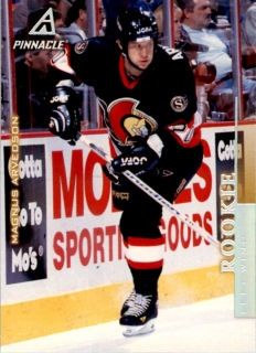 Hokejová karta Magnus Arvedson Pinnacle 1996-97 Rookie č. 16