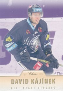 Hokejová karta David Kájínek OFS 15/16 S.II. Purple