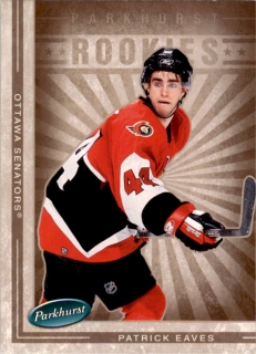 Hokejová karta Patrick Eaves Parkhurst 2005-06 Rookies č. 649