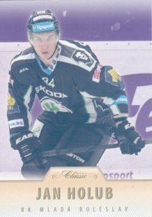 Hokejová karta Jan Holub OFS 15/16 S.II. Purple