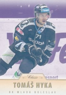 Hokejová karta Tomáš Hyka OFS 15/16 S.II. Purple