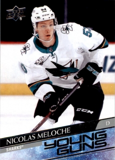 Hokejová karta Nicolas Meloche UD S2 2020-21 Young Guns č. 463