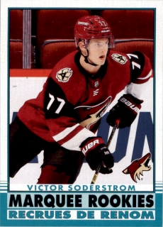 Hokejová karta Victor Soderstrom OPC 2020-21 Update Marquee Rookies Retro č. 636