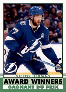 Hokejová karta Victor Hedman OPC 2020-21 Update Conn Smythe Trophy Retro č. 609