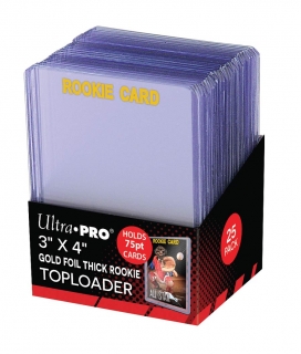 Toploader Ultra Pro Super Thick (25 ks.) Ultra Pro 75pt. - Rookie 
