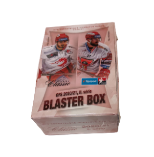Box hokejových karet OFS Classic Cards 2021 Série II. - Blaster Box s bonusem
