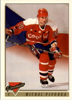 Hokejová karta Michal Pivoňka Topps Premier 1993-94 Czech č. 321
