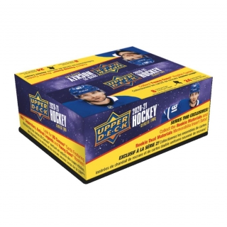 Box hokejových karet 2020-21 UD Series 2 Hockey Retail Box