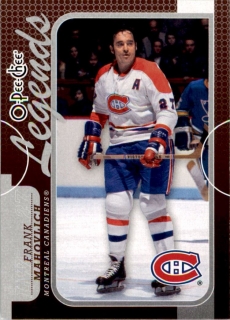 Hokejová karta Frank Mahovlich OPC 2008-09 Legends č. 581