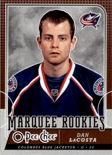 Hokejová karta Dan LaCosta OPC 2008-09 Marquee Rookies č. 544