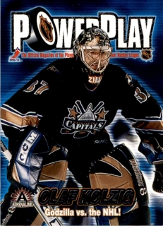 Hokejová karta Olaf Kolzig Adrenaline 2001-02 Power Play č. 36
