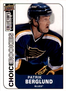 Hokejová karta Patrik Berglund UD Collector's Choice 2008-09 Rookies č. 202