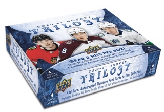 Box hokejových karet 2020-21 UD Trilogy Hobby Box