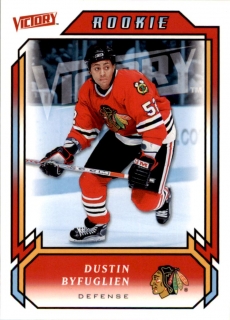 Hokejová karta Dustin Byfuglien UD Victory 2006-07 Rookie č. 203