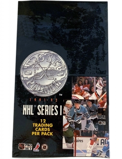 Box hokejových karet 1991-92 ProSet Platinum Series 1