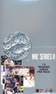 Box hokejových karet 1991-92 ProSet Platinum Series 2