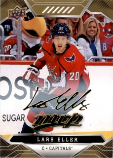 Hokejová karta Lars Eller UD MVP 2020-21 Gold Script č. 40