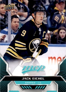 Hokejová karta Jack Eichel UD MVP 2020-21 SP č. 214