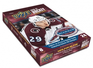 Box hokejových karet UD 2020-21 UD Extended Series Hobby