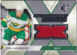Hokejová karta Kirill Kaprizov UD SPX 20-21 Extravagant Materials č. EX-KK