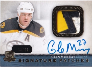 Hokejová karta Glen Murray The Cup 2013-14 Signature Patches /99 č. SP-GM