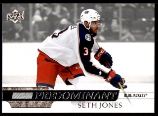 Hokejová karta Seth Jones UD Series 1 2020-21 Predominant č. PR-30