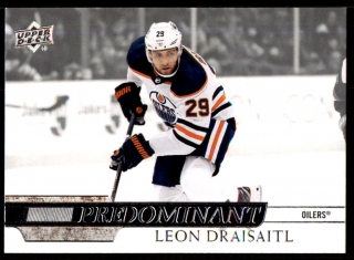 Hokejová karta Leon Draisaitl UD Series 1 2020-21 Predominant č. PR-26