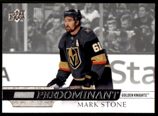 Hokejová karta Mark Stone UD Series 1 2020-21 Predominant č. PR-25