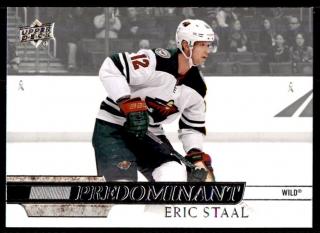 Hokejová karta Eric Staal UD Series 1 2020-21 Predominant č. PR-19