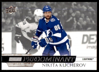 Hokejová karta Nikita Kucherov UD Series 1 2020-21 Predominant č. PR-6