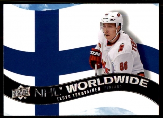 Hokejová karta Teuvo Teravainen UD Series 1 2020-21 NHL Worldwide č. WW-9