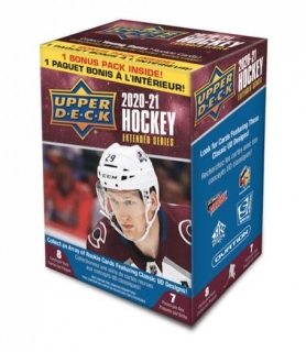 Box hokejových karet UD 2020-21 UD Extended Series Blaster