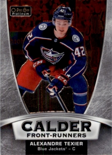 Hokejová karta Alexandre Texier T O-P-C Platinum 2019-20 Calder č. CF-8