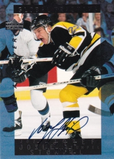 Hokejová karta Jozef Stumpel UD Be a Player 1996-97 Autograph č. S208