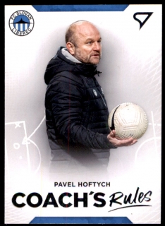 Fotbalová karta Pavel Hoftych Fortuna Liga 20-21 Série 2 Coach´s Rules