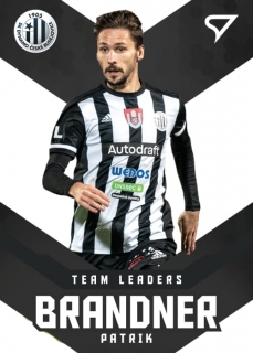 Fotbalová karta Patrik Brandner Fortuna Liga 20-21 Série 2 Team Leaders