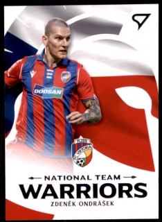 Fotbalová karta Zdeněk Ondrášek Fortuna Liga 20-21 Série 2 Team Warrior