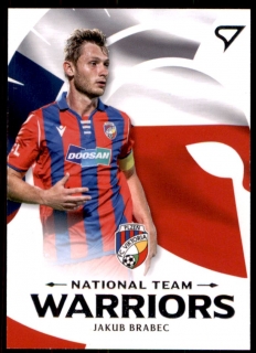 Fotbalová karta Jakub Brabec Fortuna Liga 20-21 Série 2 Team Warrior