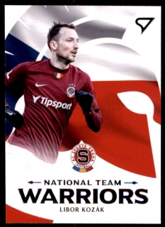 Fotbalová karta Libor Kozák Fortuna Liga 20-21 Série 2 Team Warrior