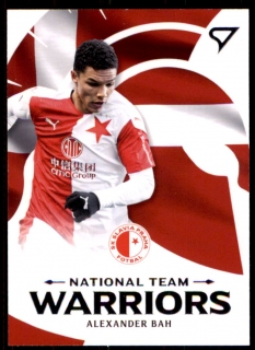 Fotbalová karta Alexander Bah Fortuna Liga 20-21 Série 2 Team Warrior