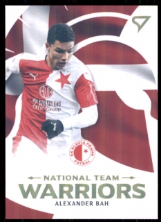 Fotbalová karta Alexander Bah Fortuna Liga 20-21 Série 2 Team Warrior /199