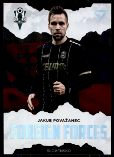 Fotbalová karta Jakub Považanec Fortuna Liga 20-21 Série 2 Foreign Forces