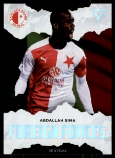 Fotbalová karta Abdallah Sima Fortuna Liga 20-21 Série 2 Foreign Forces