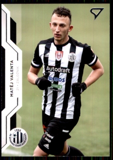 Fotbalová karta Matěj Valenta Fortuna Liga 20-21 S2 řadová č. 349